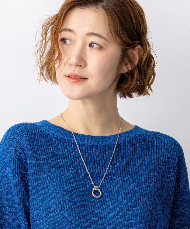 23区 【先行予約】ホースシュー グラスホルダー ネックレス シルバー系