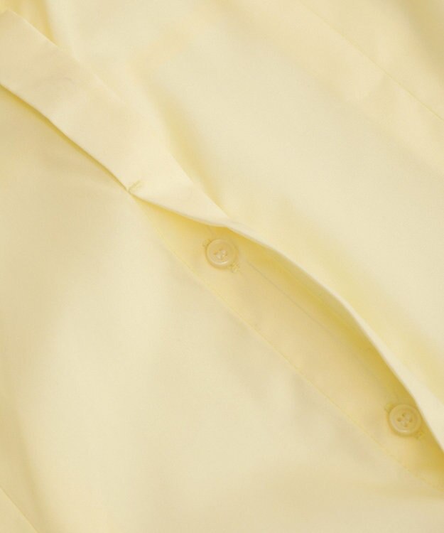 CRAFT STANDARD BOUTIQUE タイ付きタックシャツチュニック Light Yellow
