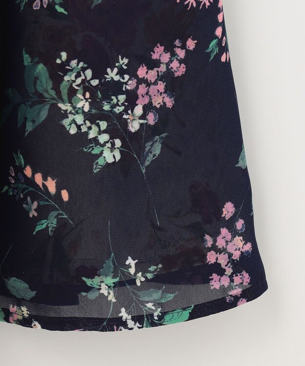 TOCCA 【洗える！】WATERCOLOR HARMONY ドレス ネイビー系