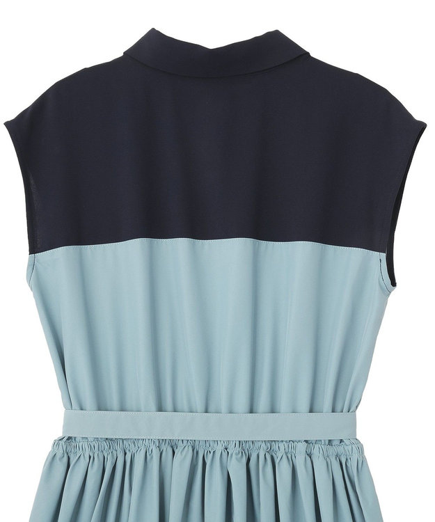 YECCA VECCA ドッキングワンピース Blue