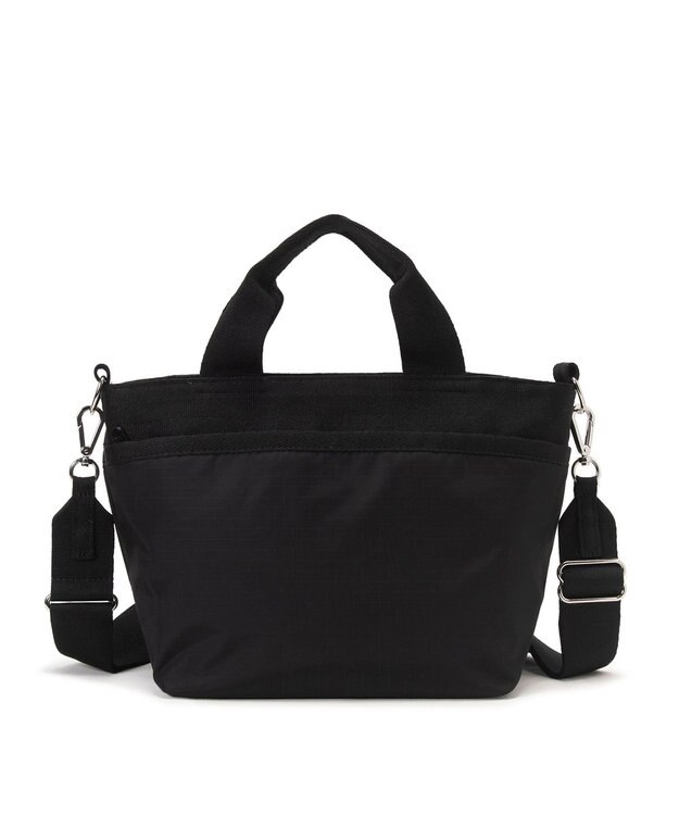 LeSportsac SMALL BUCKET TOTE/リサイクルドブラックJP リサイクルドブラックJP