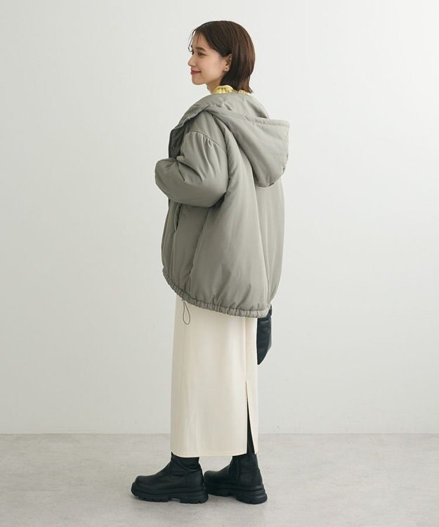 Green Parks ・ｓｗｉｎｇ　ｂｙ　モンスターパーカーコート Khaki