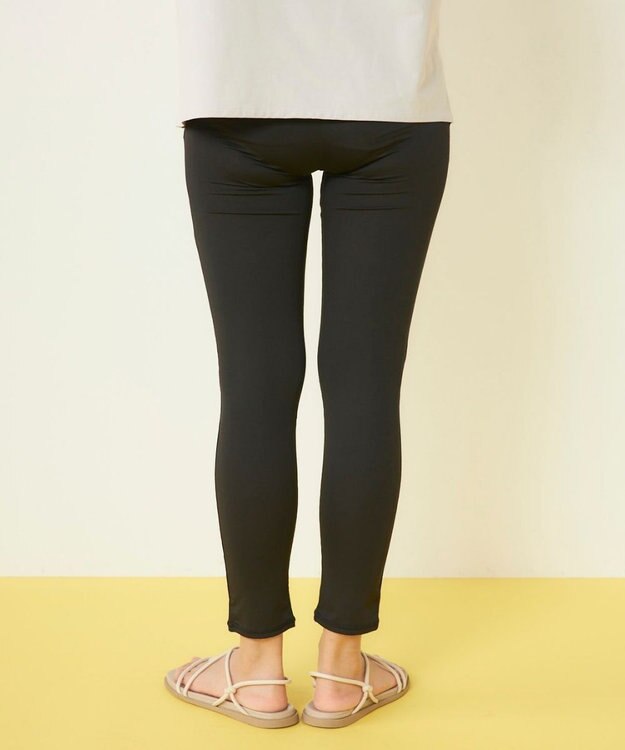 OP／FILA 【ocean pacific】モックネックラッシュガード付き 水着5点セット ベージュ