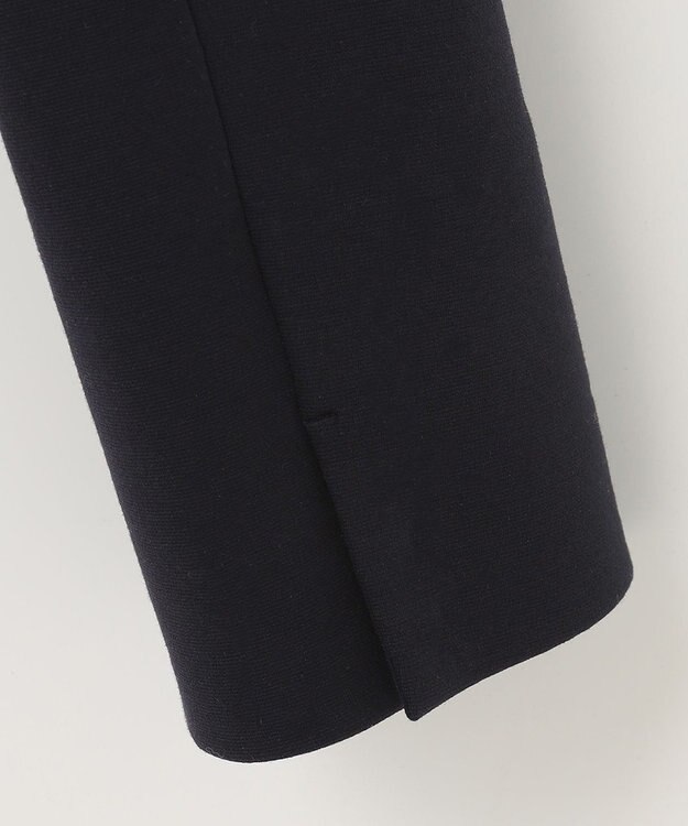 自由区 【好評につき追加生産/洗える】WASHABLEPONTE テーラードジャケット ネイビー系