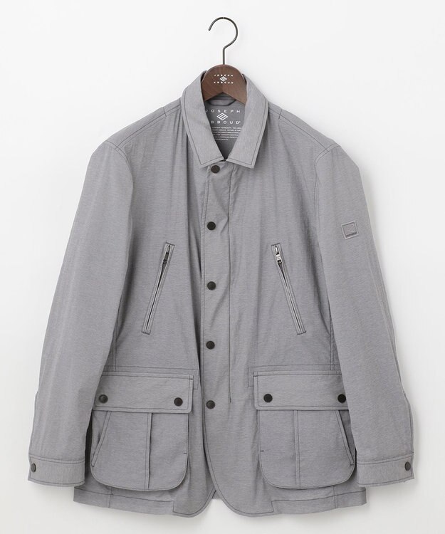 JOSEPH ABBOUD 【サスティナブル撥水】ハイパワーストレッチ アウター ライトグレー系
