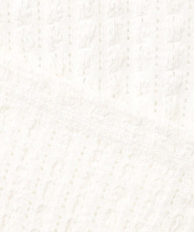 Feroux 【洗える】パワショル トップス ホワイト系