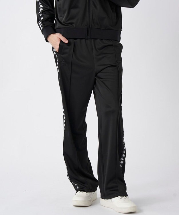 OP／FILA 【Kappa】バンダ ジャージトラックパンツ ブラック