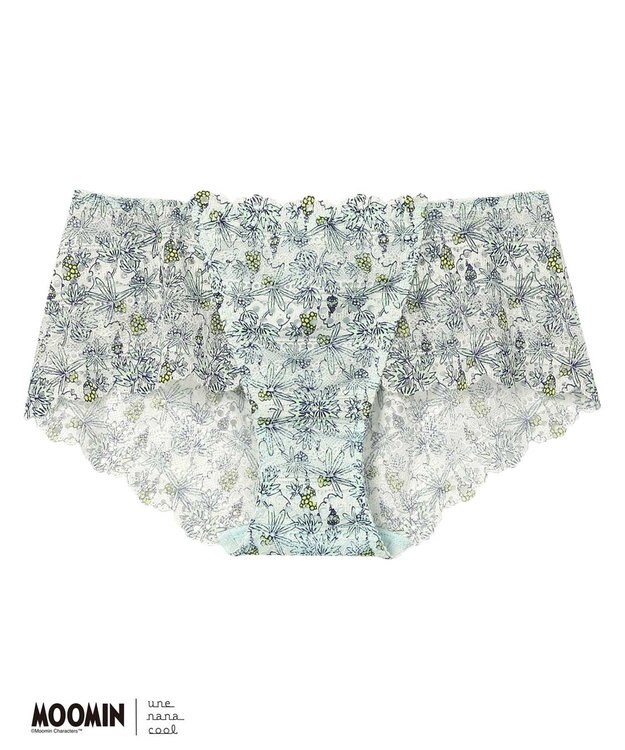 une nana cool 【ムーミン】MOOMIN × une nana ccol 364 総レースショーツ GR