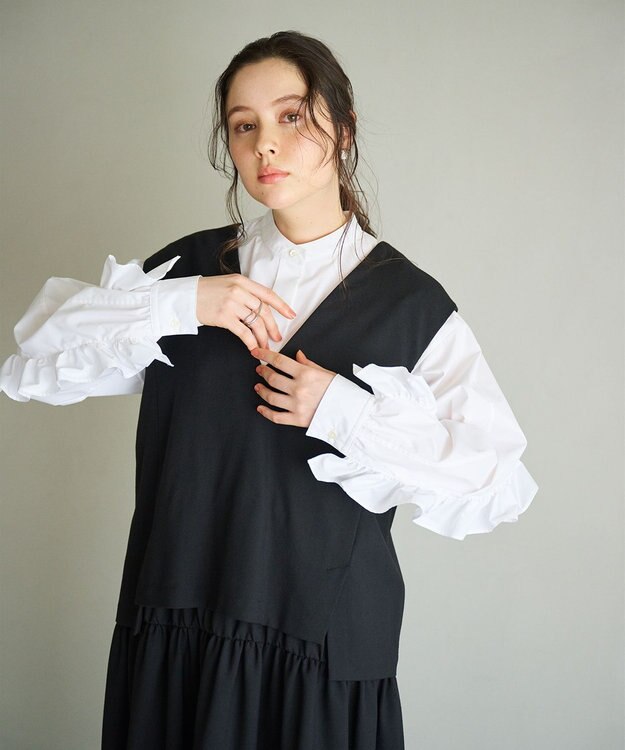 #Newans セットアップライクワンピース ブラック