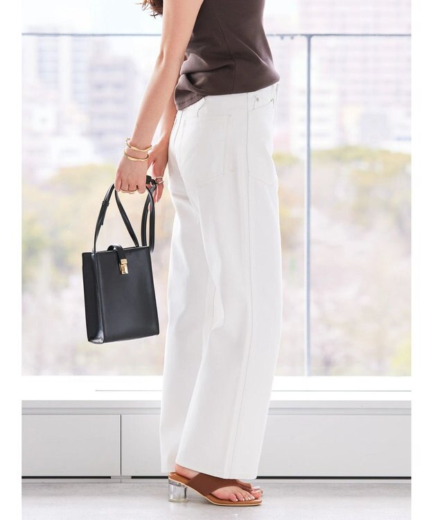 AMERICAN HOLIC ベイカーパンツ Off White