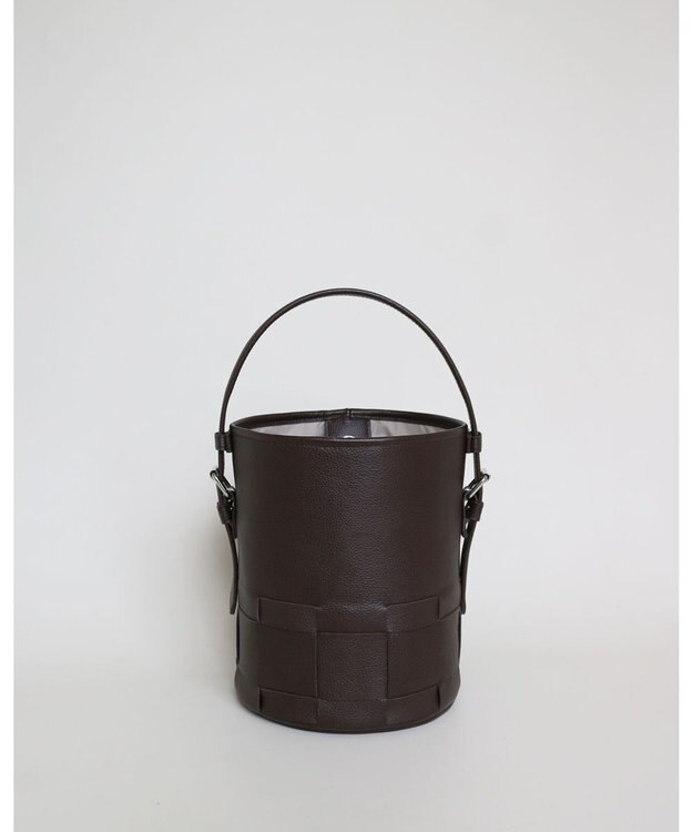 MORROW by thank HAZEL NL ハンドバッグ ディープブラウン