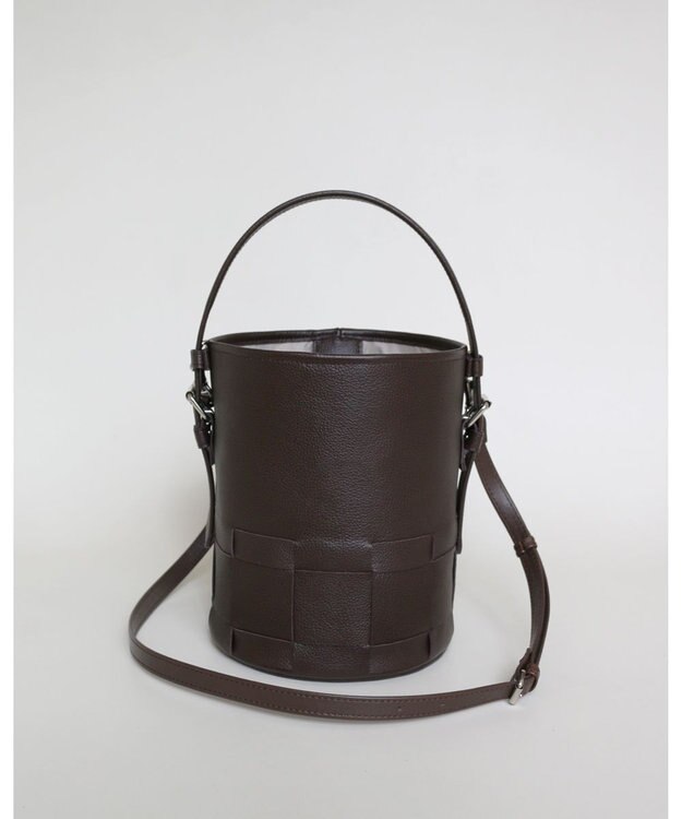 MORROW by thank HAZEL NL ハンドバッグ ディープブラウン