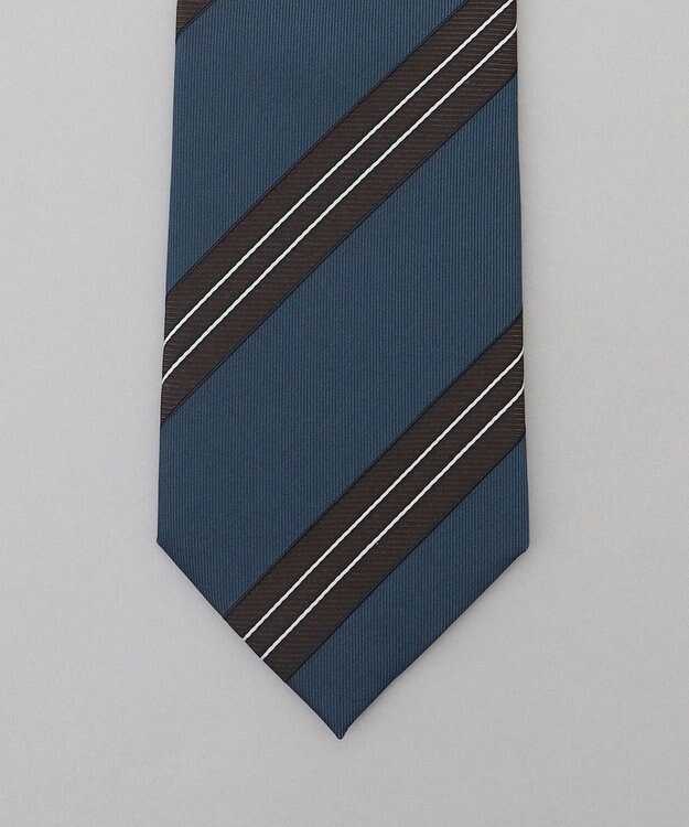 GOTAIRIKU GOTAIRIKU別注【MANTERO/マンテロ】ネクタイ_レジメンタル ブルー系1