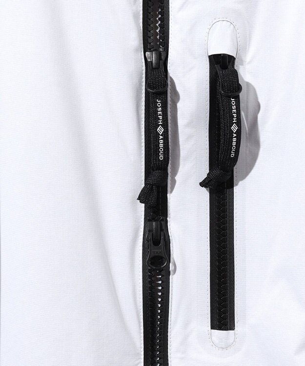 JOSEPH ABBOUD MOUNTAIN 【軽量/撥水/防風/透湿/ライナードッキング対応】ウルトラフライナイロン マウンテンシェルパーカー ホワイト系