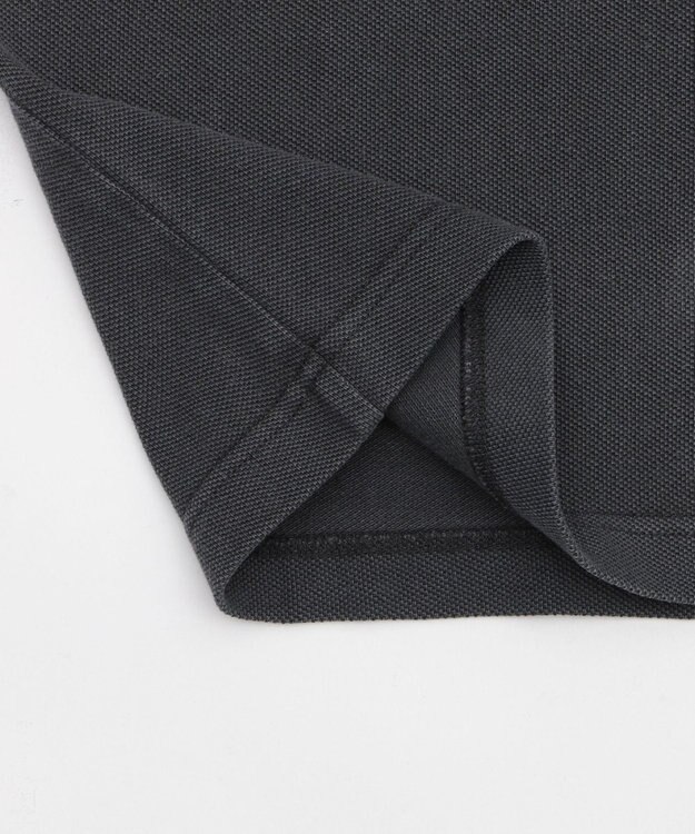 WEGO 【ユニセックス着用ITEM】ピグメントロゴポロシャツ（SS） スミクロ