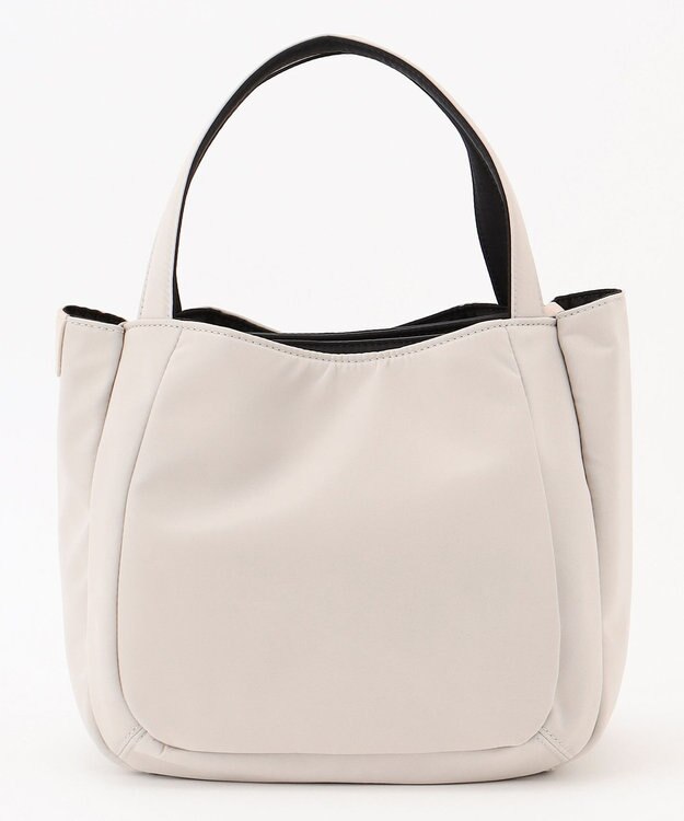 Y'SACCS 【ムック本掲載】ナイロンボンディングトート　Sサイズ アイボリー