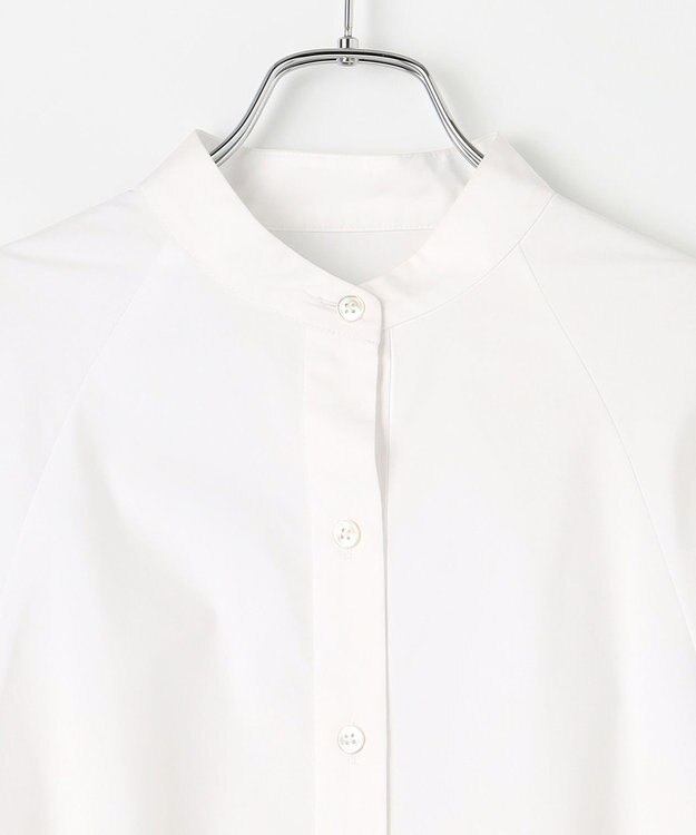 #Newans キャンディスリーブシャツ ホワイト