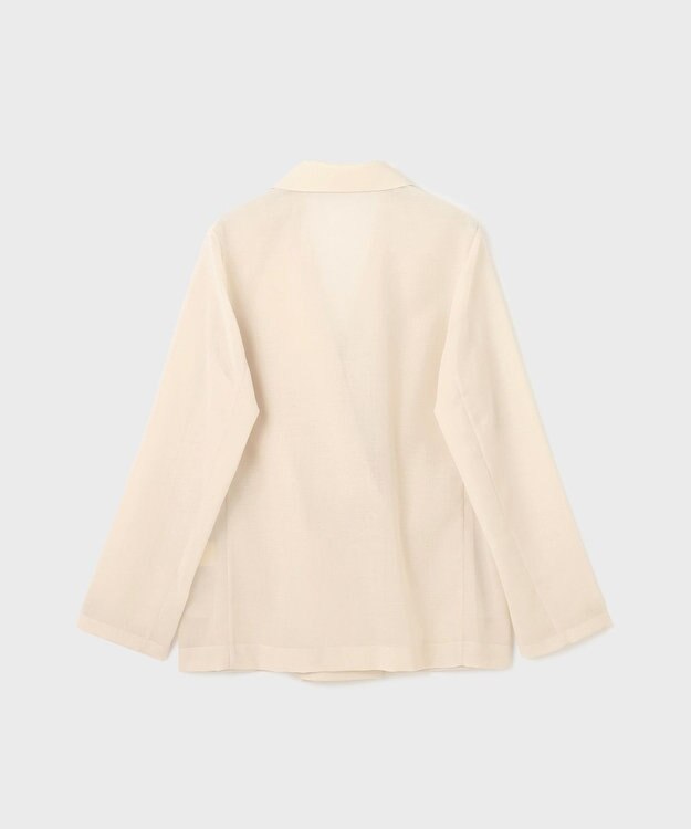 GRACE CONTINENTAL シアーテーラードジャケット ベージュ