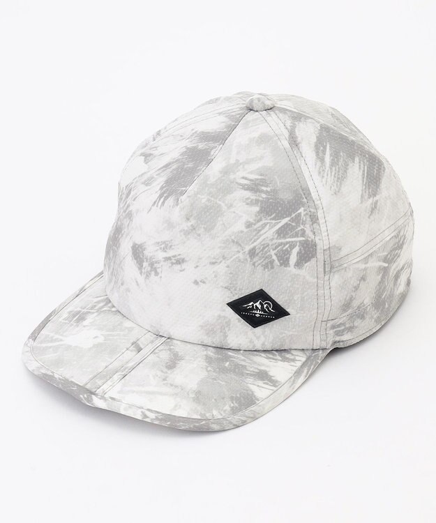 JOSEPH ABBOUD MOUNTAIN 【ECO撥水・軽量・パッカブル】エンボスストレッチプリント キャップ ライトグレー系5