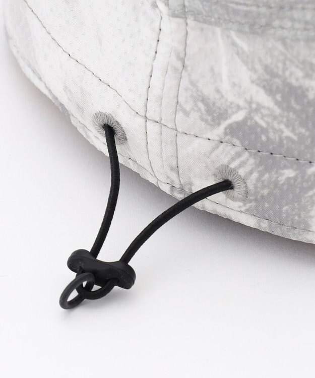 JOSEPH ABBOUD MOUNTAIN 【ECO撥水・軽量・パッカブル】エンボスストレッチプリント キャップ ライトグレー系5