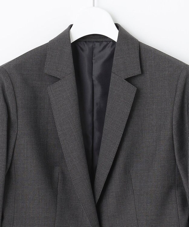 J.PRESS LADIES L BAHARIYE Houndstooth テーラード ジャケット グレー系3