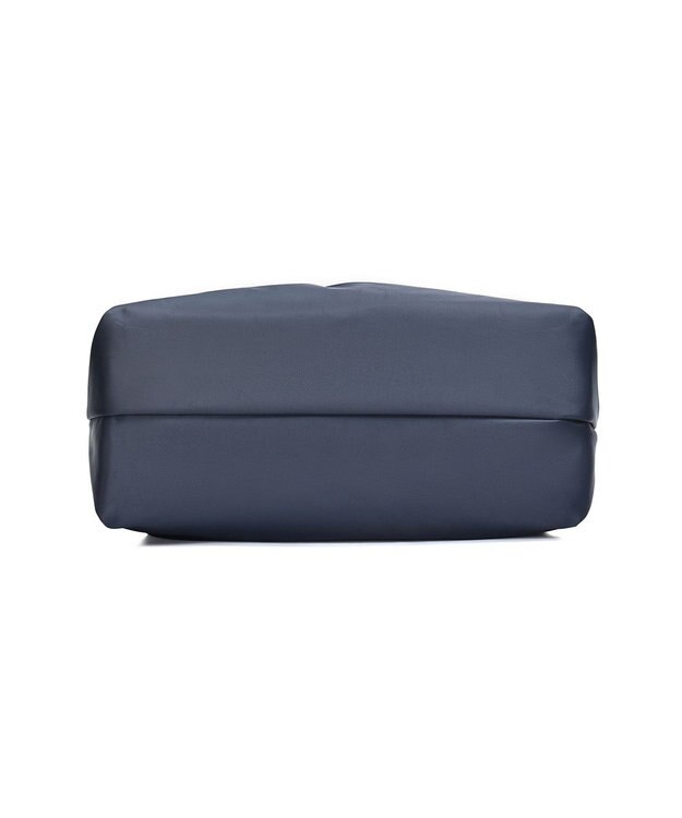 style code 【PADMA/パドマ】カードケース付　ナイロン巾着トートバッグ ネイビー