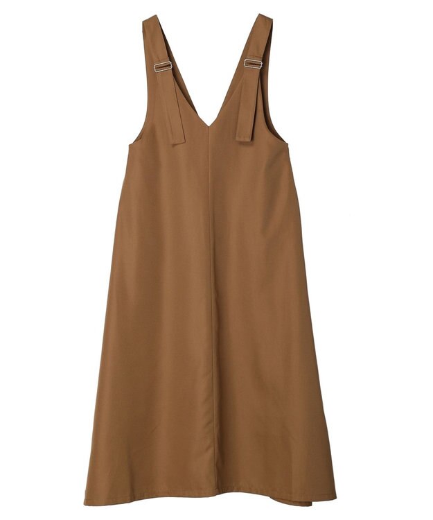 Green Parks ・ＥＬＥＮＣＡＲＥ　ＤＵＥ　Ｖネックジャンスカ Beige