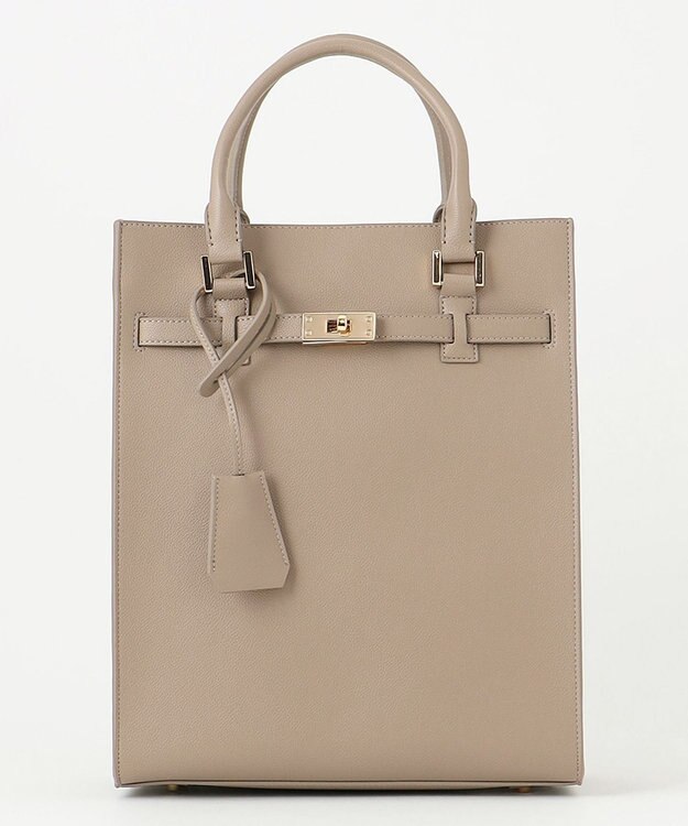 23区 ベルト付き トート バッグ ブラウン系