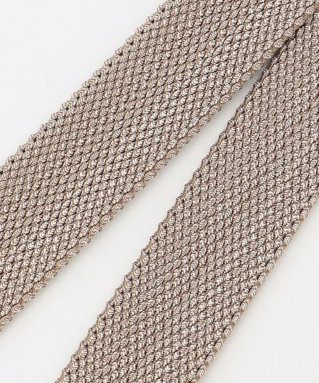 J.PRESS MEN ゴムメッシュベルト ベージュ系