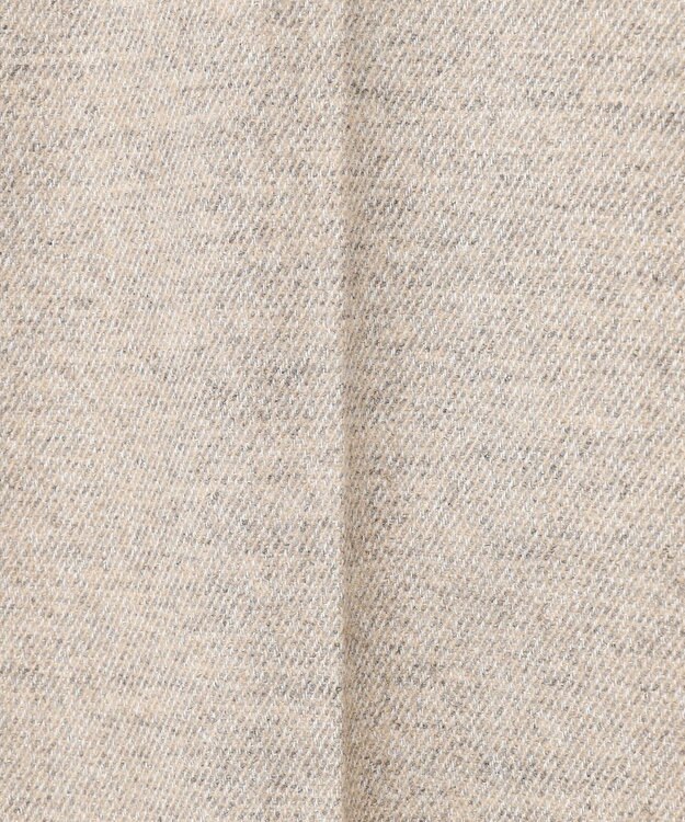 23区 L ラメミックスツイード クロップド パンツ ベージュ系