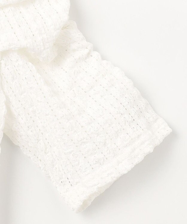 Feroux 【洗える】パワショル トップス ホワイト系