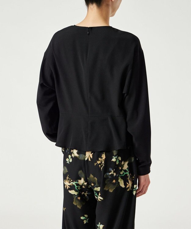 Paul Smith Lens Blur Botanical ブラウス ブラック