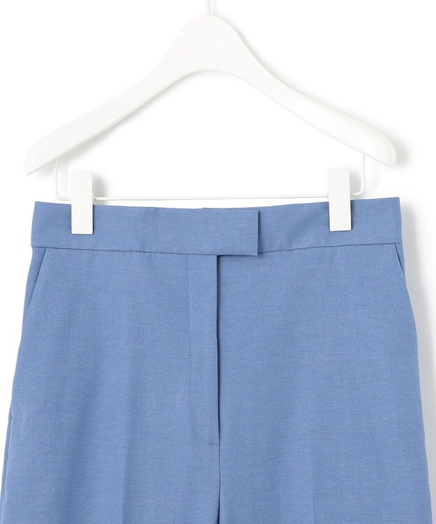 ICB 【洗える】 LooseWeave ワイドストレートパンツ スマルトブルー系