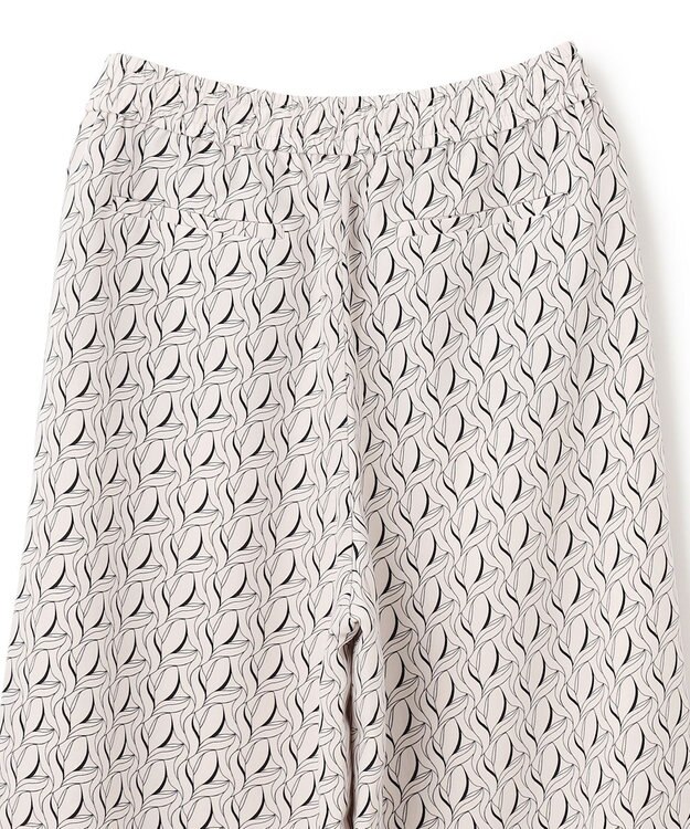 UNFILO プリントイージーパンツ エクリュ