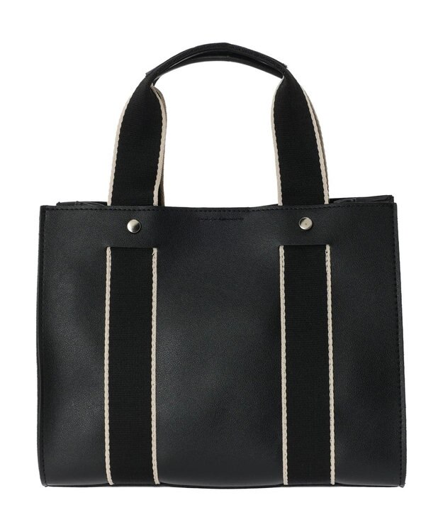 Green Parks ・Ｃｕーｓｈｕｔ　テープスクエアトート Black