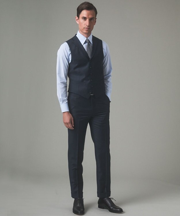 GOTAIRIKU 【ZEGNA/ゼニア】TROFEO/トロフェオ 3ピーススーツ（ダークグリーン） ダークグリーン系4