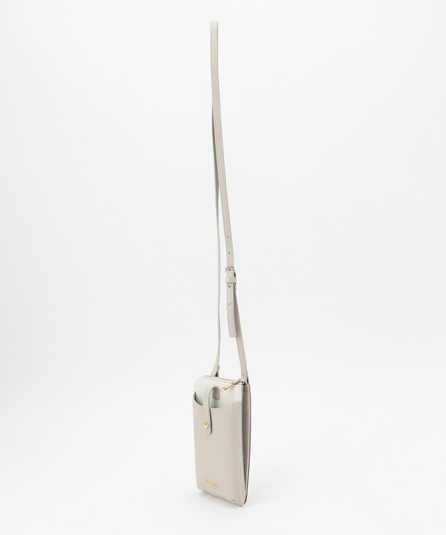 TOCCA 【ギフトにおすすめ！】PETALRIM MULTIBAG マルチバッグ ライトグレー×ホワイト系