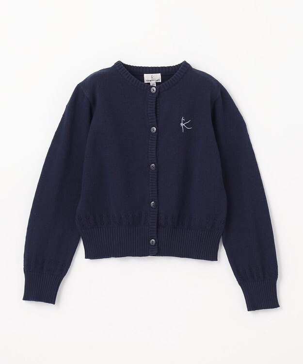 組曲 KIDS 【110-140㎝】クラシック カーディガン ネイビー系