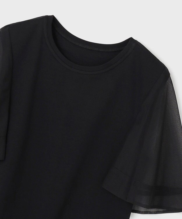 GRACE CONTINENTAL シアーケープカットトップ ブラック