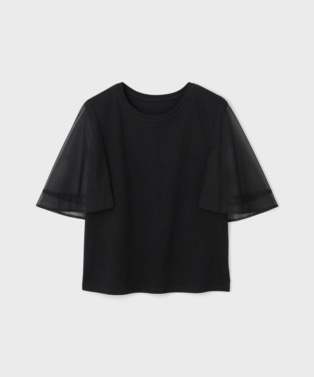 GRACE CONTINENTAL シアーケープカットトップ ブラック