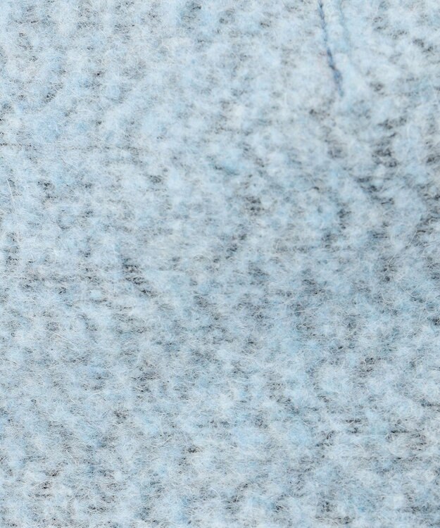 JOSEPH ABBOUD MOUNTAIN ヘリンボンウールフリースキャップ サックスブルー系