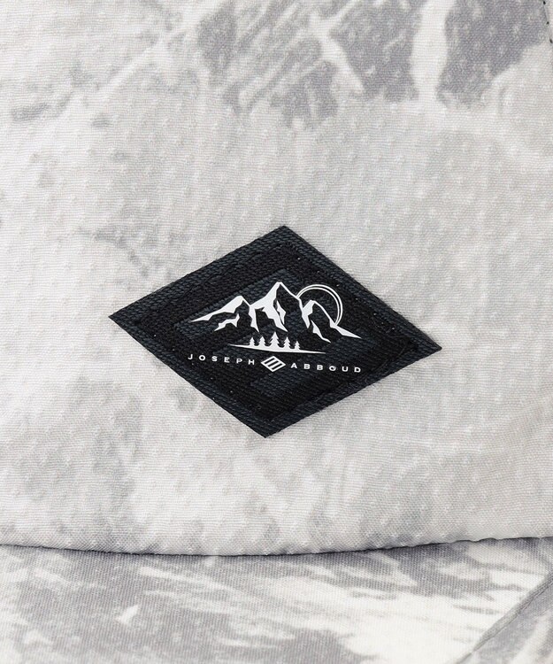 JOSEPH ABBOUD MOUNTAIN 【ECO撥水・軽量・パッカブル】エンボスストレッチプリント キャップ ライトグレー系5
