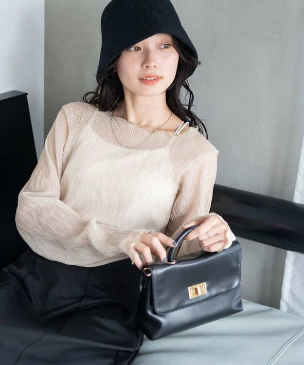 WEGO シアープリーツメロウロンT グリーン