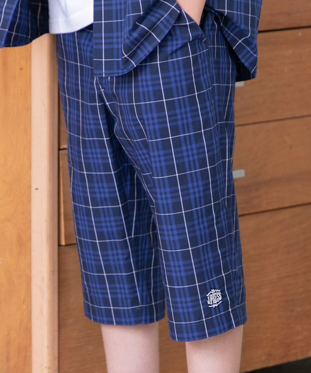 J.PRESS KIDS 【140-170cm】マドラスチェックパンツ ネイビー系5