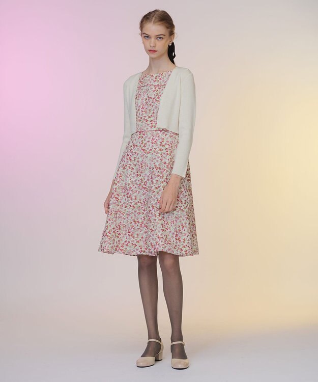 TOCCA 【洗える！】CASHEMERE ボレロ アイボリー系