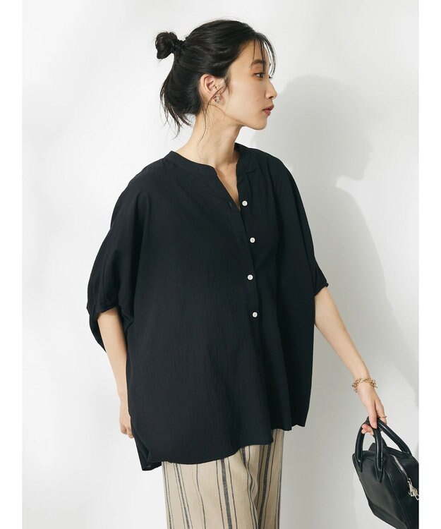 CRAFT STANDARD BOUTIQUE バンザイブラウス Black