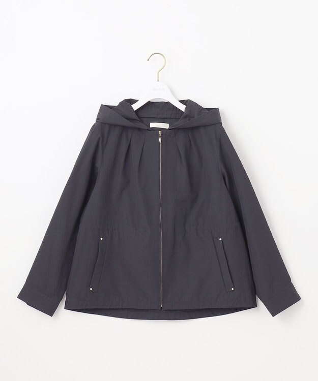 ANY SIS 【撥水/花粉対策】2WAYフーディー ブルゾン ネイビー
