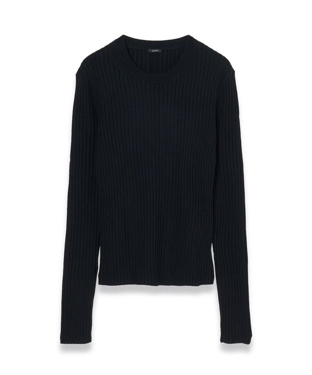 洗える】シルクブレンド ラウンドネックニット / JOSEPH