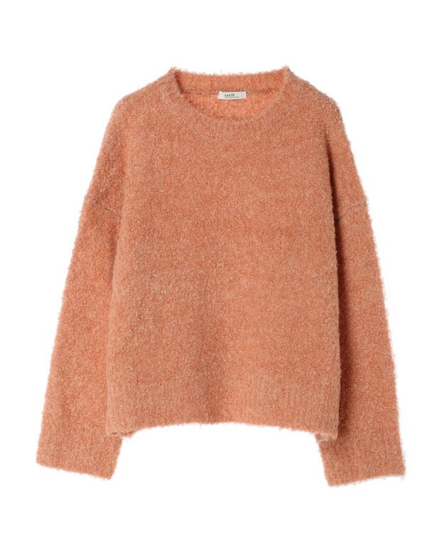 earth music&ecology ブークレプルオーバー Orange
