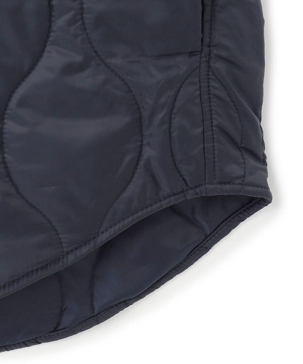 J.PRESS YORK STREET 【UNISEX】キルティング シャツジャケット ネイビー系